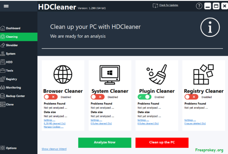 download the new for ios HDCleaner 2.051